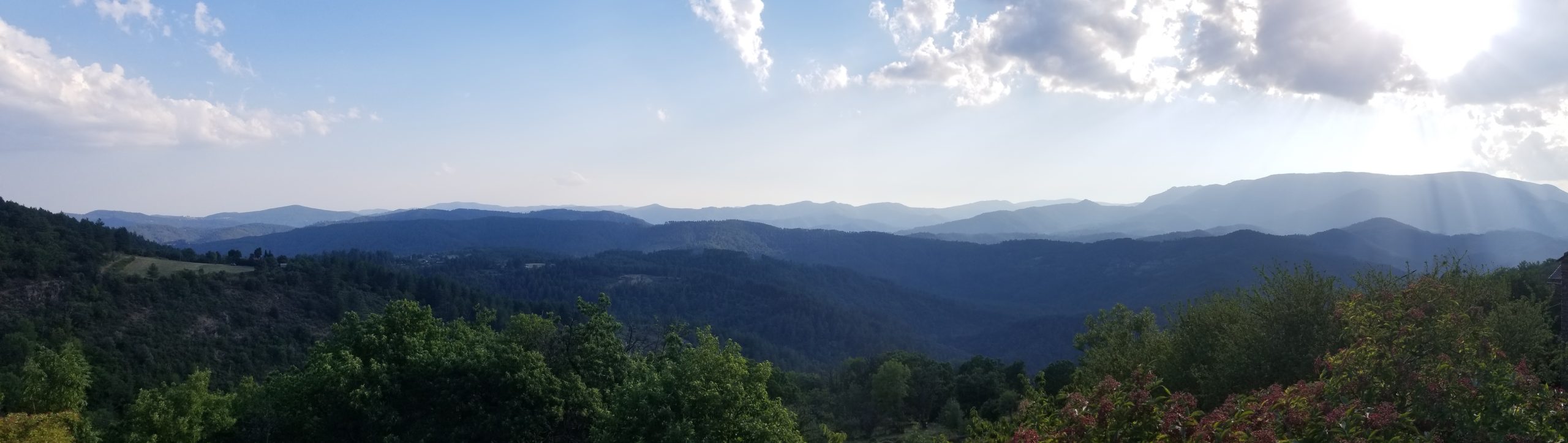 vue du gite les murettes